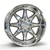 Jantes forgées personnalisées SL 24x14 26x14 26x16 28x16 30x16 8x165.1 8x170 8x180 à déport profond avec capuchons flottants pour Ford F150 RAM 1500