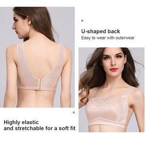 1849 femmes postopératoire <span class=keywords><strong>cancer</strong></span> du sein poche sous-vêtements plâtrage grande poitrine soutien-gorge froncé enveloppé poitrine Sexy - Product Image 2