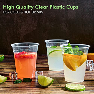 Vasos de Plástico PET de 98 mm de Calibre, para Bebidas Frías, Helados, Café, Té de Burbujas, Jugos, Vasos Desechables para Llevar con Tapa - Product Image 3