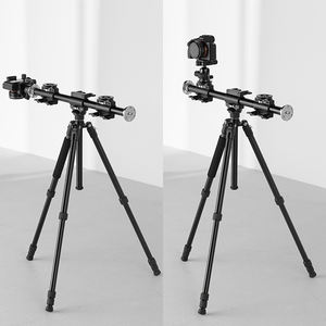 100cm אלומיניום 3/8 בורג תמיכה חצובה זרוע רוק מוצק צלב בר צד זרוע עבור 4 ראשי ראש פרו הארכת אופקי חצובה זרוע - Product Image 4