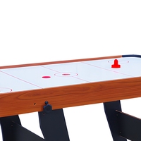 Table de hockey sur air en MDF pour deux joueurs, jeu de hockey sur glace électrique, équipement de loisirs pliable pour enfants, utilisation commerciale