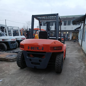 Chariot élévateur à fourche GPL d'occasion Heli 5 tonnes, moteur diesel, poids opérationnel 5 tonnes, modèle 2023, garantie 1 an - Product Image 6