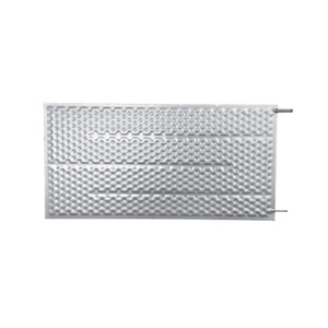 Plaque d'oreiller personnalisée Immersion Clamp-on Application Ice Banker Réfrigération SS304 Double relief Plaque d'oreiller de soudage <span class=keywords><strong>au</strong></span> laser - Product Image 5