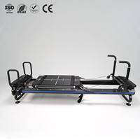 ZENJOY OEM Reformer Pilates Commercial Extra Large avec poignées rotatives en alliage d'aluminium et ressorts CE