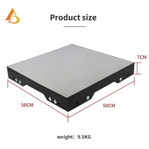 Panel de Espejo Infinito Magnético de Vidrio Templado con Luces de Escenario, Efecto 3D, Pista de Baile LED para Bodas y Fiestas - Product Image 5