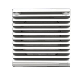 JEEK haute qualité 106x106mm 80mm couvercle d'armoire électrique <span class=keywords><strong>mousse</strong></span> plastique pour refroidissement filtre à persiennes <span class=keywords><strong>de</strong></span> ventilateur axial - Product Image 1