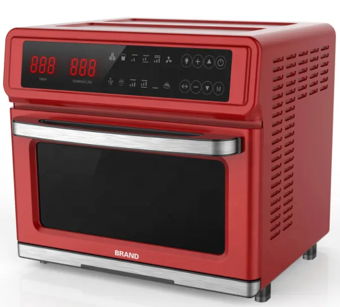 Stainless Air Fryer Oven hot Toaster Oven, Bake, Broil, Slow Cook and More Food Dehydrator, Rotisserie Spit, Pizza air fry
