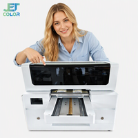 Imprimante UV DTF Jetcolor 2026 Nouvelle Tendance Prix Promotionnel le Plus Bas Têtes I1600 I3200 Vernis Feuille d'Or A3 UV DTF