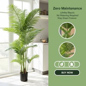Grandes Plantes Artificielles et Faux Palmiers de Gros pour Décoration de Maison, Jardin, Extérieur et Bureau - Product Image 6