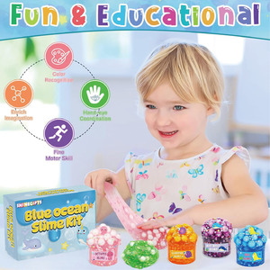 Prix Fabricant Haute Qualité Superbe Kit de Slime Galaxie Coloré et Fantaisie, Slime Licorne, Style Japon Corée - Product Image 5