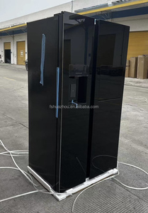 Réfrigérateur <span class=keywords><strong>LG</strong></span> de qualité HUAZOS, side-by-side, nouveau modèle français à 2 portes, capacité de 613 L, avec porte en verre tactile - Product Image 5