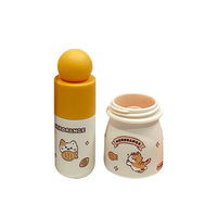 Coffret de baumes à lèvres Chat de Dessin Animé et Poisson, Soin des Lèvres Hydratant à Fusion Chaude, Traitement Léger et Doux pour Lèvres Sèches