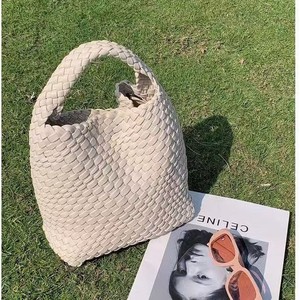 2025 Trendyy Hand-Woven Large-Capacity Promotional Tote Bag High Quality Small Tote and Vegetable Basket Bag