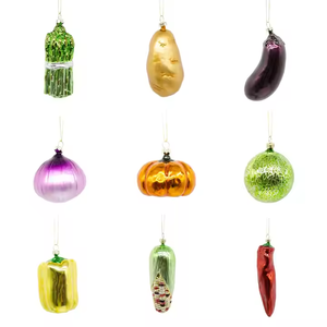 Adorno de árbol de Navidad al por mayor, decoración con forma de <span class=keywords><strong>cebolla</strong></span>, adornos navideños de plástico de cristal personalizados para la decoración de fiestas y vacaciones en casa - Product Image 1