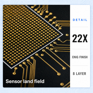 GigE Vision Kamera PCB - 8-Schicht Multilayer-Leiterplatte für Maschinenvision Industrielle Elektronik-Montagedienstleistung - Product Image 3