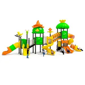 Plastic Playground Commercial Outdoor Children Playground Equipment Slide Sets Cheap Outdoor Playsets For Kids