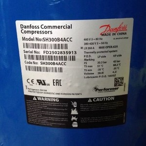Compresseur de climatisation et de réfrigération Danfoss SH300B4ACC SH300A4ACC SH300B4ABE Refroidissement et chauffage - Product Image 2