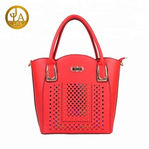 TM279 barato 2018 Venta caliente mujer punzonadora <span class=keywords><strong>de</strong></span> pu bolsas mat con papel <span class=keywords><strong>de</strong></span> colores y barato importado bolso - Product Image 5