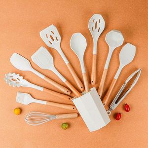12 Pcs Set Cooking <b>Tools</b> Kitchen Cookware Set Food Silicone Kitchen Utensils for Home Products - Product Image 2