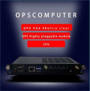 Module <span class=keywords><strong>OPS</strong></span> enfichable Intel Core I3-8100 T CPU Intel H310 Chipset 4 Go SO-DIMM DDR4 2400MHz Mémoire <span class=keywords><strong>OPS</strong></span> Module enfichable - Product Image 4