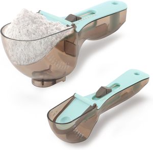 Kitchen Utensils Adjustable <b>Measuring</b> Spoons Sugar Scoop Flour <b>Measuring</b> <b>Cup</b> <b>Baking</b> Metering Scoop <b>for</b> Cake <b>Baking</b> Cooking - Product Image 1