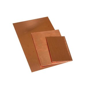 Plaque de laiton peu coûteuse, commande minimum d'une tonne, non alliée, 99 % Cu pour l'industrie de la décoration - Product Image 1