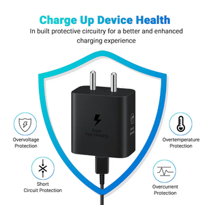 อะแดปเตอร์ชาร์จเร็วสุดๆ45W PD พร้อมการป้องกันกันไฟสำหรับ Samsung <span class=keywords><strong>Galaxy</strong></span> Series <span class=keywords><strong>โทรศัพท์</strong></span>มือถือและแล็ปท็อปเอาต์พุต5V/3A - Product Image 5