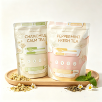 Sachets personnalisés mats en papier kraft recyclé avec fermeture éclair pour aliments, snacks et fruits lyophilisés