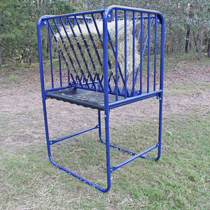 JH-Mech Farm & Yard grande altezza regolabile rastrelliera di fieno per grandi animali multifunzionale in metallo per grano di fieno - Product Image 5