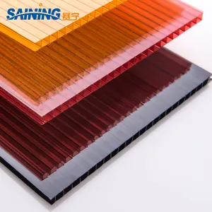 Saining frosted hollow polycarbonate hollow pc sheet