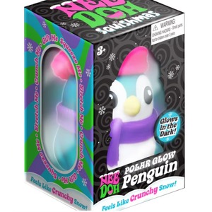 Christmas Scarf <b>Hat</b> Penguin Squeeze Toy Penguin Squishy Toy Slow Rebound Solid Squish Sensory Stress Relief Fidget Novelty Desk - Product Image 1