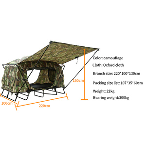 Venta al por mayor Tiendas de campaña Ventilación Fuerte impermeable Familia Gran espacio Tiendas de pesca insignia Nuevo produc - Product Image 6