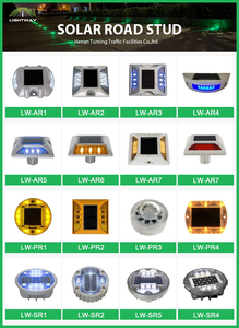 6 vidalar IL300 yol damızlık kaldırım işaretleyici işık yeraltı LED gömülü güneş yol damızlık filipinler pazarı için RGB ile - Product Image 6
