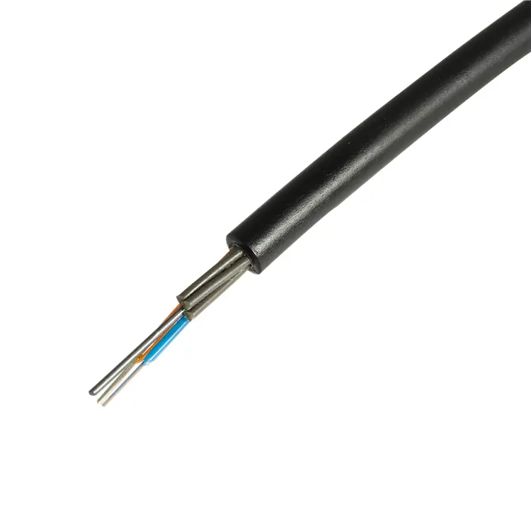 Cable GYTA 12 core de modo único varado tubo luz blindado cable de fibra óptica precio