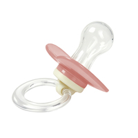 Ciuccio per Neonati in Silicone Alimentare Senza BPA con Logo Personalizzato OEM, Ciuccio Comfort per Neonati e Bambini