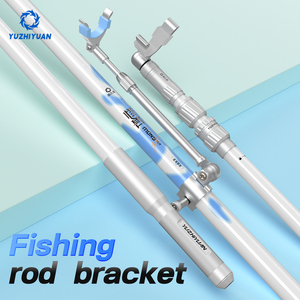 Support de <span class=keywords><strong>canne</strong></span> à pêche en carbone haute résistance, support de <span class=keywords><strong>canne</strong></span> robuste avec piquet de sol, support de <span class=keywords><strong>canne</strong></span> à pêche longue pour la pêche au gros gibier - Product Image 1