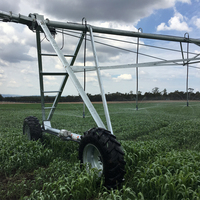 Système de Machine d'irrigation à Pivot central agricole à déplacement latéral de 100 ha, équipement d'arrosage en chine