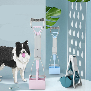 Kingtale-recogedor de excrementos para mascotas, pinza de mandíbula de mango largo, herramienta de limpieza de residuos sanitarios para perros - Product Image 3