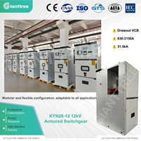 Tableau de commutation moyenne tension KYN28A-12 11kV 12kV 630A 1250A VCB isolé à l'air
