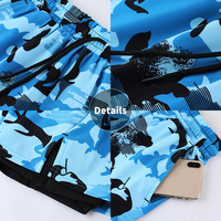 Summer Sport Shorts Hommes Fitness Sweatpants Bodybuilding Short Pants Mens Gym Quick Dry Brand Jogging Mesh Basketball Shorts 2281