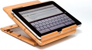 Supporto per Laptop in Bambù Espandibile, Nuovo Supporto per iPad e <span class=keywords><strong>Tablet</strong></span> <span class=keywords><strong>Samsung</strong></span>, Stand per Disegno in Bambù - Product Image 3