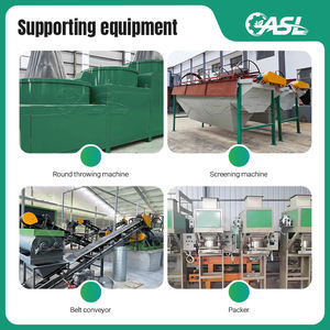 Ligne de granulation à haute économie d'énergie convertit le fumier de poulet, le fumier de vache, les déchets végétaux en <span class=keywords><strong>granulés</strong></span>, marque ASL, 20 tonnes/heure - Product Image 6