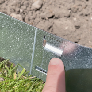 Factory Corten Steel Galvanized Steel Garden <b>Metal</b> Ornaments Environmentally Friendly Fence Frame Backyard <b>Edging</b> Art Deco - Product Image 1