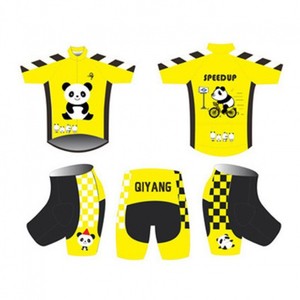 夏用子供用バランスバイクアニメサイクリングジャージ半袖セット通気性ナイロン/カシミヤレーシングローラースケート - Product Image 3