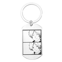 Anime Natsumes libro de amigos llavero Natsume Takashi Madara gato de la suerte Halloween Moda hombre mujer Cosplay accesorios regalos