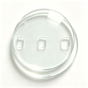 Boîtier de montre en cristal saphir avec revêtement anti-traces de doigts AF extérieur, personnalisable en usine - Product Image 2