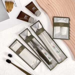 Ensemble de commodités d'hôtel jetables à prix d'usine <span class=keywords><strong>Airbnb</strong></span> Ensemble de commodités de toilette sèches - Product Image 1