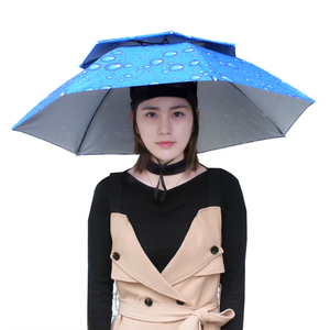 Sombrero de Pesca y Lluvia de Doble Capa para Verano, Diseño para Montar en la Cabeza, Ideal para Campismo al Aire Libre, Venta al Por Mayor - Product Image 2