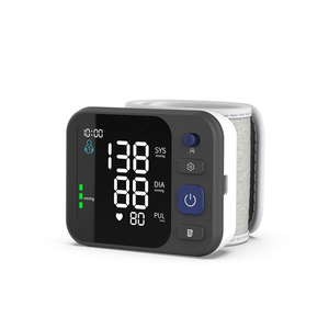 Tensiômetro Digital portátil BP Máquina Display LCD Esfigmomanômetro com Pulso Pressão Arterial Cuff Electric Power Source - Product Image 2