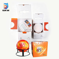 Boule d'extinction d'incendie automatique sans pression, conception sécurisée, boule d'extinction d'incendie non conductrice pour la protection des équipements électriques